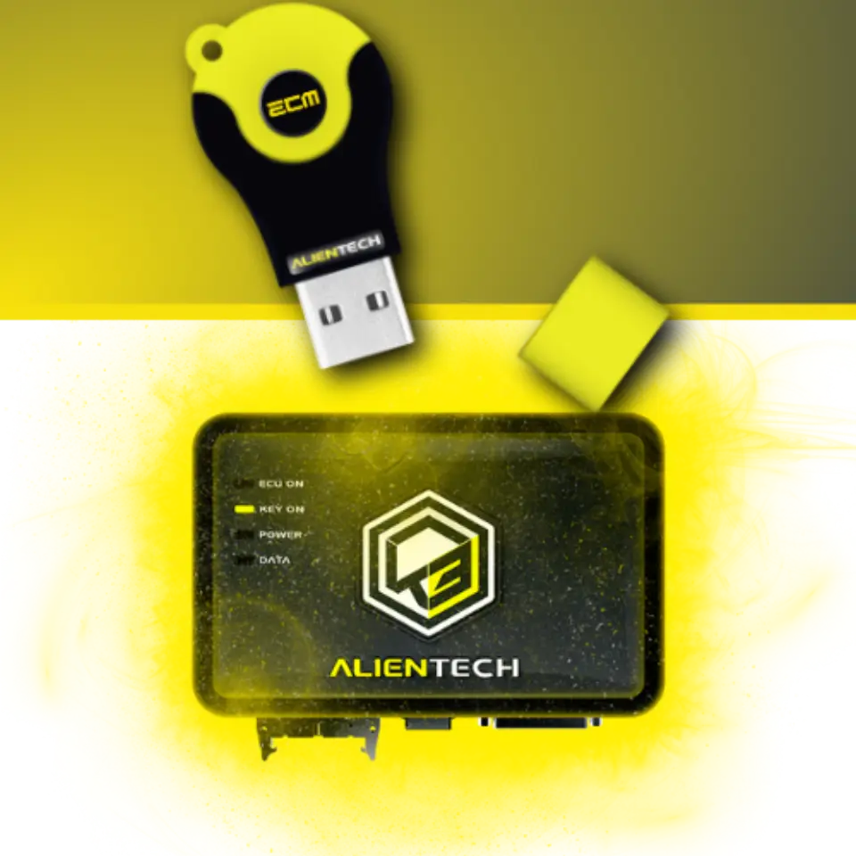 Alientech KESS3 mit ECM-Titanium-Sicherheitsschlüssel
