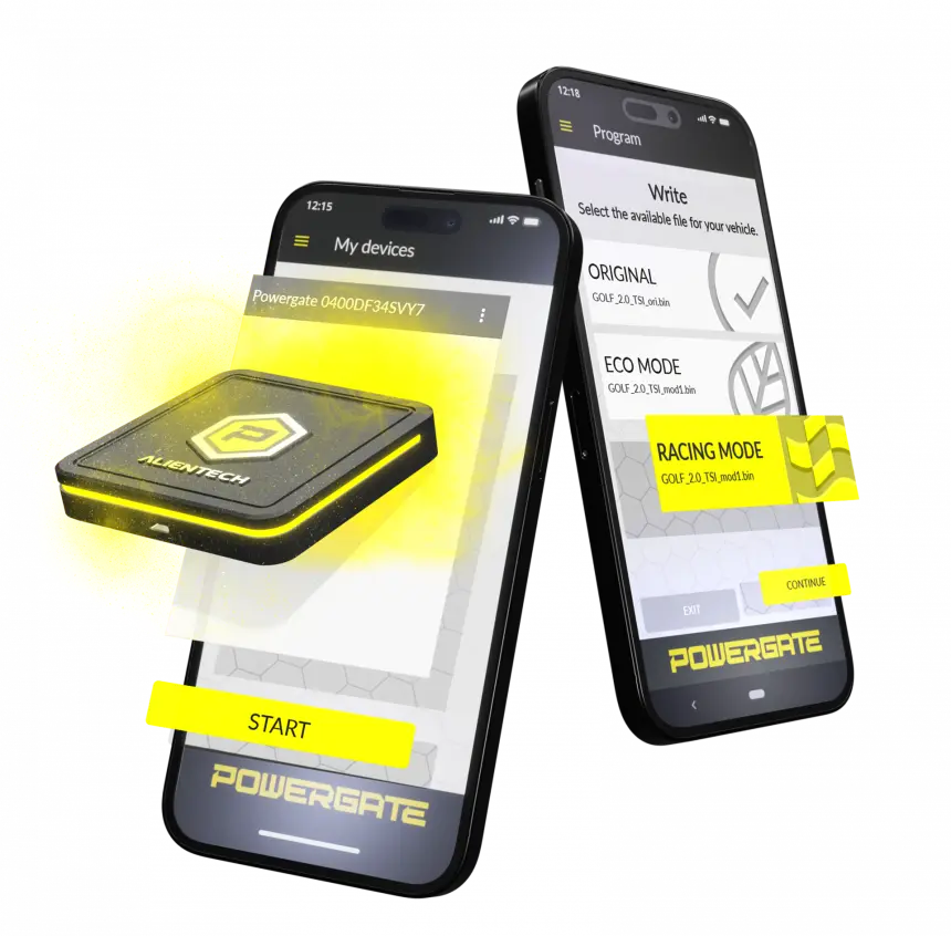 Powergate 4 mit Smartphone-App