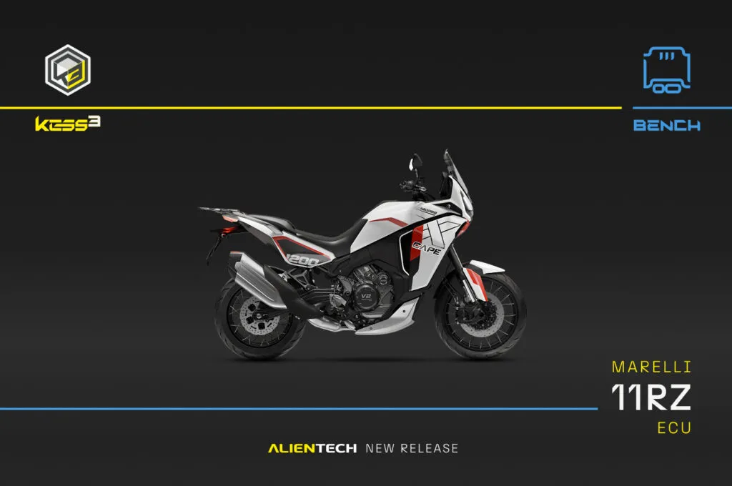 Neues BENCH-Protokoll für Marelli 11RZ ECU: Moto Morini.