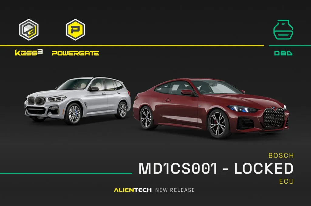 Neues OBD-Protokoll für Bosch MD1CS001 „Locked“-Steuergeräte: BMW und Mini.